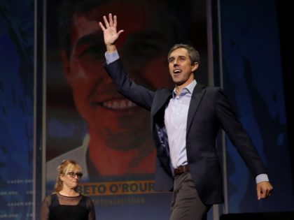 SAN FRANCISCO, CALIFORNIA - JUNE 01: Democratic presidential hopeful former U.S. Rep. Beto O'Rourke (D-TX) speaks during the California Democrats 2019 State Convention at the Moscone Center on June 01, 2019 in San Francisco, California. Several democratic presidential hopefuls are speaking at the California Democratic Convention that runs through Sunday. …