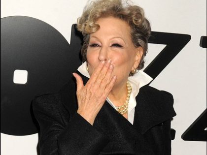 Photo by: Dennis Van Tine/STAR MAX/IPx 12/17/15 Bette Midler at Jazz At Lincoln Center's Ertegun Atrium And Ertegun Hall of Fame Grand Reopening. (NYC)