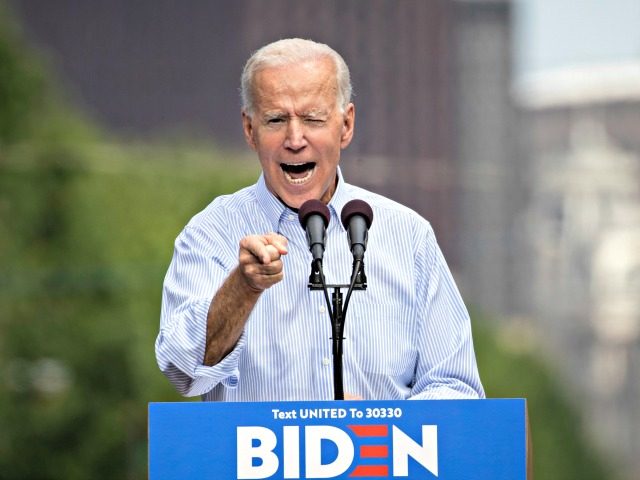 PHILADELPHIA, PA - MAY 18: Former U.S. Vice President and Democratic presidential candidate Joe Biden speaks during a campaign kickoff rally, May 18, 2019 in Philadelphia, Pennsylvania. Since Biden announced his candidacy in late April, he has taken the top spot in all polls of the sprawling Democratic primary field. …