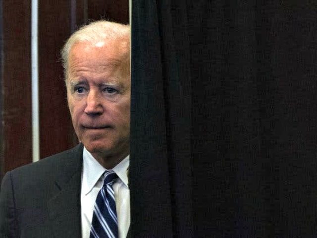 Biden Partially Seen