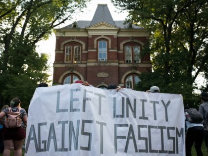 College protest against fascism