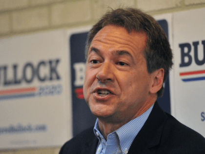 Democratic presidential candidate Montana Gov. Steve Bullock speaks during a campaign stop at a coffee shop on May 17, 2019 in Newton, Iowa. Bullock is doing a multi-day swing of Iowa on his first visit to the state as a presidential candidate. (Photo by Steve Pope/Getty Images)