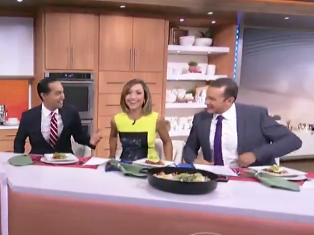 Julian Castro on Despierta America. Democrat presidential candidates are jumping on Spanish language television for cooking and taco segments ahead of their first debates this week in Miami, Florida.