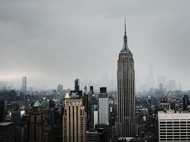 NEW YORK, NEW YORK - FEBRUARY 13: Newly built and ultra slim residential towers continue to grow along the New York City skyline on February 13, 2019 in New York City. A combination of advances in construction technology and a new zoning policy that allows a developer to acquire unused …