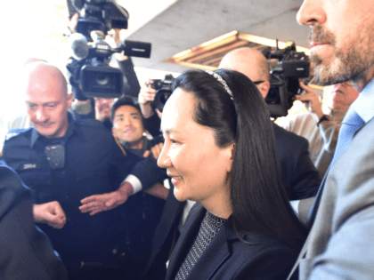 Huawei Chief Financial Officer, Meng Wanzhou, leaves British Columbia Supreme Court in Vancouver, on May 8, 2019. - Meng, whose Vancouver arrest on a US warrant triggered a diplomatic row between Ottawa and Beijing, was to appear in court to fight for her release. Canada's justice department said the court …