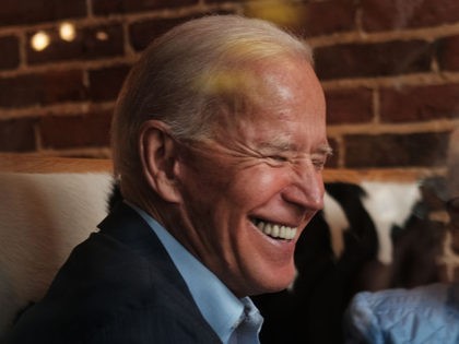CONCORD, NEW HAMPSHIRE - MAY 14: Former Vice President and Democratic Presidential candidate Joe Biden visits a New Hampshire coffee shop on May 14, 2019 in Concord, New Hampshire. The Former Vice President made a number of public appearances over two days in New Hampshire, his first visit to the …