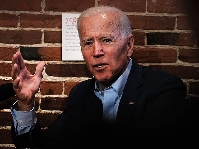CONCORD, NEW HAMPSHIRE - MAY 14: Former Vice President and Democratic Presidential candida