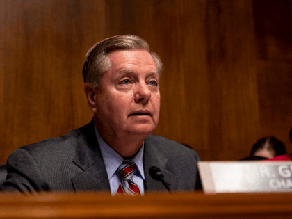 Senate Judiciary Chairman Lindsey Graham (R-SC), speaks during a hearing with Acting Homeland Security Secretary Kevin McAleenan on Capitol Hill on June 11, 2019 in Washington, DC. Members of the committee and the witness discussed the Secure and Protect Act of 2019 and how it would fix the crisis at the U.S. Southern Border. (Photo by Anna Moneymaker/Getty Images) Senate Judiciary Chairman Lindsey Graham (R-SC), speaks during a hearing with Acting Homeland Security Secretary Kevin McAleenan on Capitol Hill on June 11, 2019 in Washington, DC. Members of the committee and the witness discussed the Secure and Protect Act of 2019 and how it would fix the crisis at …