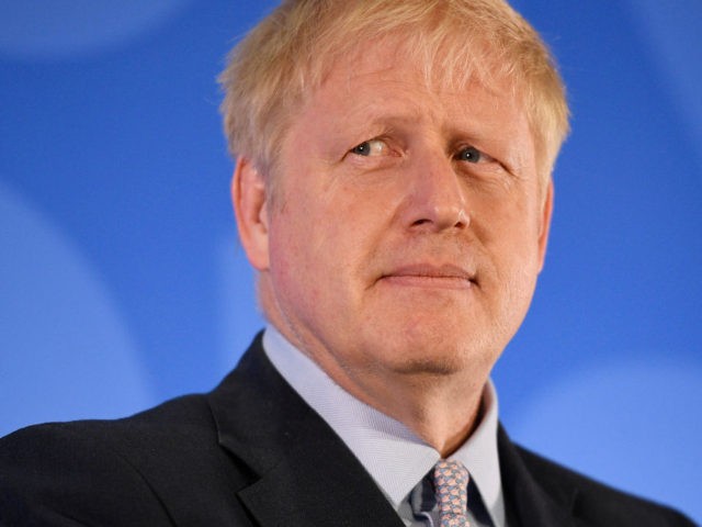 LONDON, ENGLAND - JUNE 12: Boris Johnson launches his Conservative Party leadership campai