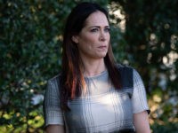 Stephanie Grisham, press secretary for First Lady Melania Trump, attends the Congressional Picnic on the South Lawn of the White House in Washington, DC, June 21, 2019. (Photo by SAUL LOEB / AFP) (Photo credit should read SAUL LOEB/AFP/Getty Images)