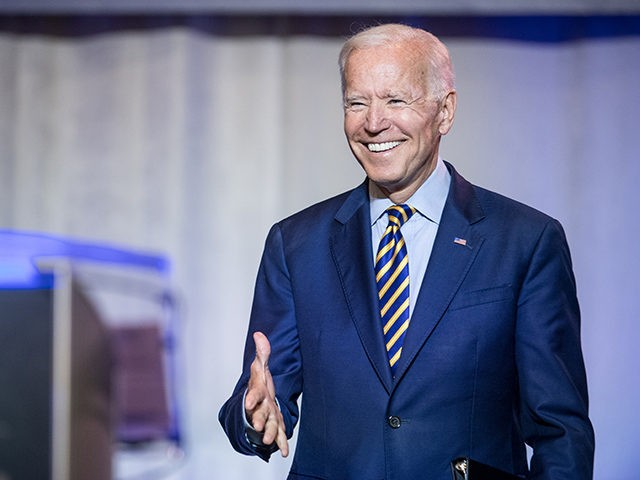 COLUMBIA, SC - JUNE 22: Democratic presidential candidate, former Vice President Joe Biden is introduced to the crowd during the 2019 South Carolina Democratic Party State Convention on June 22, 2019 in Columbia, South Carolina. Democratic presidential hopefuls are converging on South Carolina this weekend for a host of events …