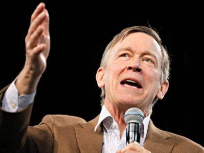 n this April 27, 2019, file photo, Democratic president candidate and former Colorado Gov. John Hickenlooper speaks at a Service Employees International Union forum on labor issues in Las Vegas. Hickenlooper has become the latest Democratic presidential hopeful to call for impeachment proceedings against President Donald Trump. (AP Photo/John Locher, …