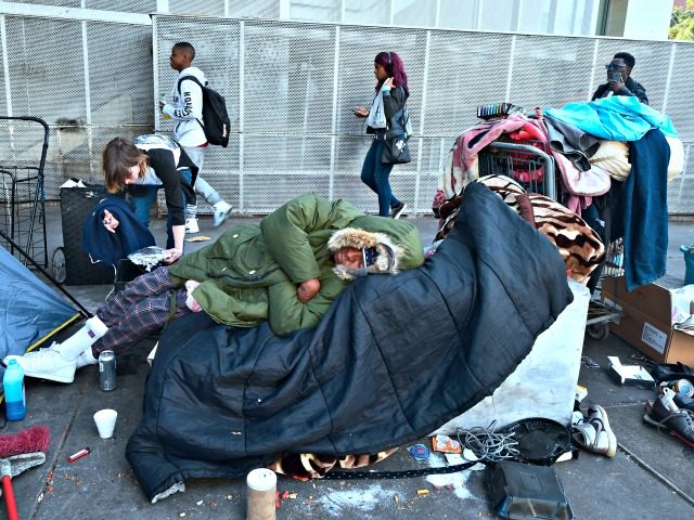 The number of homeless people in Los Angeles County jumped 12 percent over the last year to nearly 59,000 living on the streets, according to a report released Tuesday.