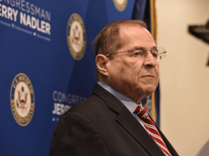 Committee Chairman of U.S. House Judiciary Committee Rep. Jerry Nadler (D-NY) speaks to me