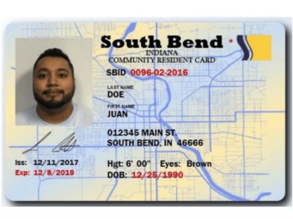 Illegal Immigrant ID Card, South Bend