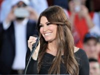 Kimberly Guilfoyle speaks at President Donald Trump campaign rally in Montoursville, Pa., Monday, May 20, 2019. (AP PhotoMatt Rourke