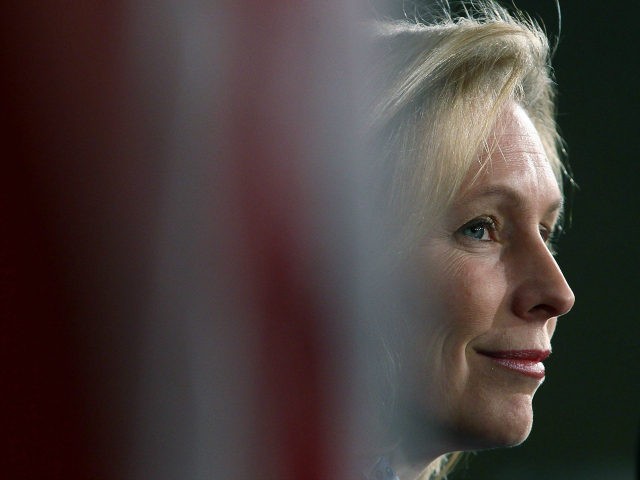 U.S. Sen. Kirsten Gillibrand (D-NY) participates in a news conference about Congressional