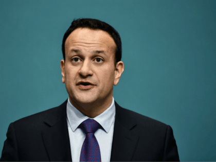 DUBLIN, IRELAND - APRIL 08: Taoiseach Leo Varadkar (pictured) and EU Chief Brexit Negotiator Michel Barnier hold a joint press conference at Government Buildings on April 8, 2019 in Dublin, Ireland. Discussions between the two come ahead of Wednesday's meeting of EU leaders with British Prime Minister Theresa May requesting …
