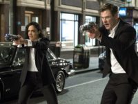 Chris Hemsworth and Tessa Thompson in Men in Black: International (2019)