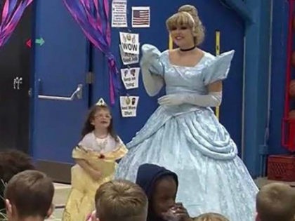 One Maine school gave a warm welcome to Morey Belanger, an incoming six-year-old deaf student, by teaching all staff and students American Sign Language (ASL). Cinderella welcomed her also.