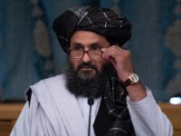 Mullah Abdul Ghani Baradar, the group's top political leader, attend the talks in Moscow, Russia, Tuesday, May 28, 2019. Baradar and a team of 14 Taliban are headed to Moscow where they are scheduled to meet other Afghans including former President Hamid Karzai and some of the candidates in the …