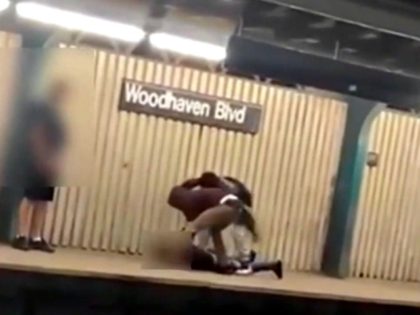 NYC Subway Beating