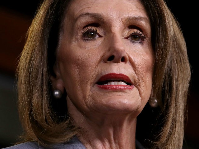 U.S. Speaker of the House Nancy Pelosi (D-CA) answers questions during a press conference