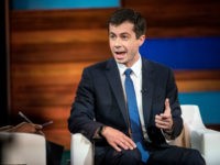 Democratic presidential candidate South Bend Mayor Pete Buttigieg participates in the Black Economic Alliance Forum at the Charleston Music Hall on June 15, 2019 in Charleston, South Carolina. The Black Economic Alliance, is a nonpartisan group founded by Black executives and business leaders, and is hosting the forum in order …