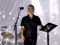 INDIO, CA - APRIL 21: Musician Thom Yorke of Radiohead performs on the Coachella Stage during day 1 of the 2017 Coachella Valley Music & Arts Festival (Weekend 2) at the Empire Polo Club on April 21, 2017 in Indio, California. (Photo by Kevin Winter/Getty Images for Coachella)