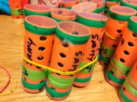 In this photo provided by the U.S. Customs and Border Protection, some of the 70 live finches that were found Saturday, Dec. 8, 2018, hidden inside hair rollers at New York’s John F. Kennedy International Airport, are fed by U.S. Agriculture Department veterinarians. Authorities say a passenger arriving from Guyana …