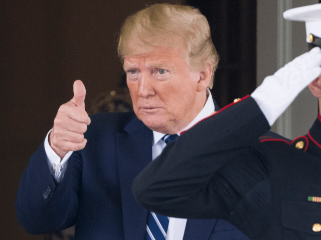 Trump thumbs up (Alex Brandon / Associated Press)