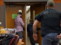 University of Washington College Republicans meeting disrupted when a man attempted to chain the doors shut.
