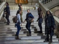 Norman Reedus, Melissa McBride, Khary Payton, Lauren Cohan, Danai Gurira, Sydney Park Photo by Jackson Lee Davis/AMC