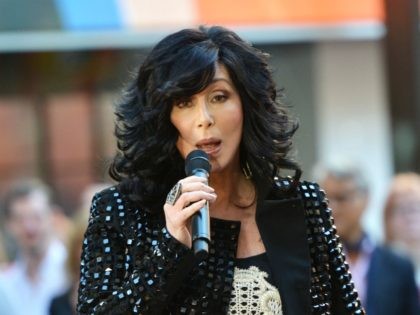 NEW YORK, NY - SEPTEMBER 23: Singer Cher peforms on NBC's "Today" at NBC's TODAY Show on September 23, 2013 in New York City. (Photo by Slaven Vlasic/Getty Images)