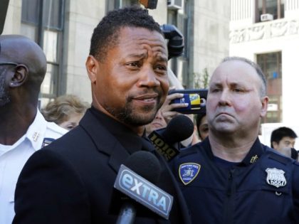 Cuba Gooding Jr. leaves criminal court in New York, Wednesday, June 26, 2019. Lawyers for Gooding Jr. are providing a court with video they say will show the actor did not grope a woman at a New York City bar. (AP Photo/Richard Drew)
