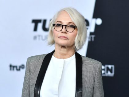 Ellen Barkin attends the Turner Upfront 2018 arrivals at The Theater at Madison Square Garden on May 16, 2018 in New York City. (Photo by ANGELA WEISS / AFP) (Photo credit should read ANGELA WEISS/AFP/Getty Images)