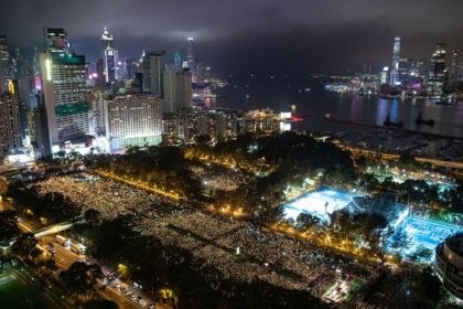 HONG KONG-CHINA-POLITICS-TIANANMEN-VIGIL