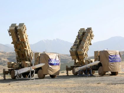 This photo released by the official website of the Iranian Defense Ministry on Sunday, June 9, 2019, shows the Khordad 15, a new surface-to-air missile battery at an undisclosed location in Iran. The system uses locally made missiles that resemble the HAWK missiles that the U.S. once sold to the …