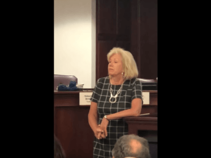 Illinois State Sen. Julie Morrison (D) taunted a concerned gun owner during a town hall by telling him she might forgo fining him and simply confiscate his firearms.