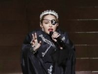 TEL AVIV, ISRAEL - MAY 18: Madonna, performs live on stage after the 64th annual Eurovision Song Contest held at Tel Aviv Fairgrounds on May 18, 2019 in Tel Aviv, Israel. (Photo by Michael Campanella/Getty Images)