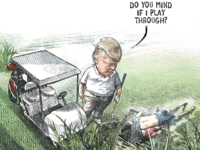 Cartoon for June 26, 2019 on #trump #BorderCrisis #BORDER #TrumpCamps #TrumpConcentrationCamps