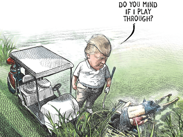 Cartoon for June 26, 2019 on #trump #BorderCrisis #BORDER #TrumpCamps #TrumpConcentrationC