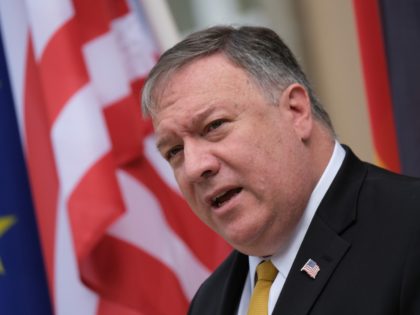 BERLIN, GERMANY - MAY 31: U.S. Secretary of State Mike Pompeo and German Foreign Minister