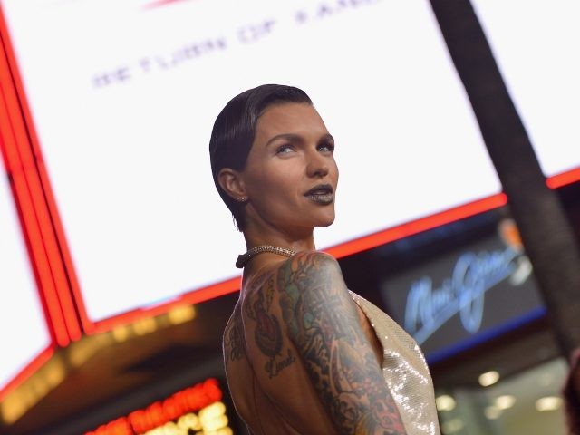 HOLLYWOOD, CA - JANUARY 19: Actress Ruby Rose attends the LA Premiere of the Paramount Pic