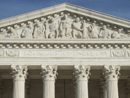 The US Supreme Court is seen in Washington, DC, on January 31, 2017. - President Donald Trump was poised Tuesday to unveil his pick for the US Supreme Court, a crucial appointment that could tilt the bench to conservatives on deeply divisive issues such as abortion and gun control. Trump's …