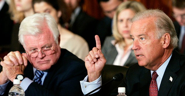 Biden Adds Ted Kennedy to Stump Speech After Segregationists Controversy