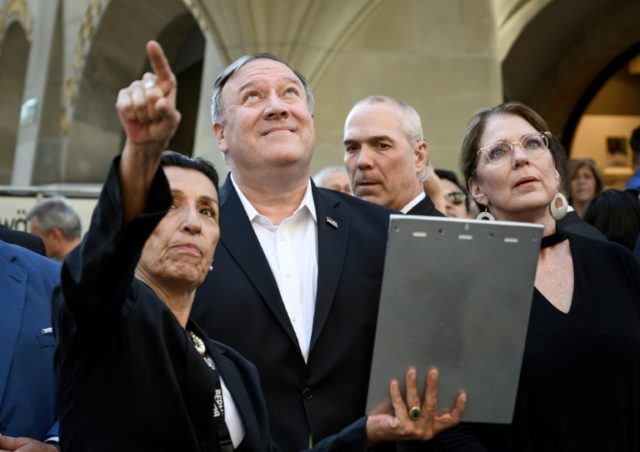 Pompeo attends secretive global meet in Switzerland