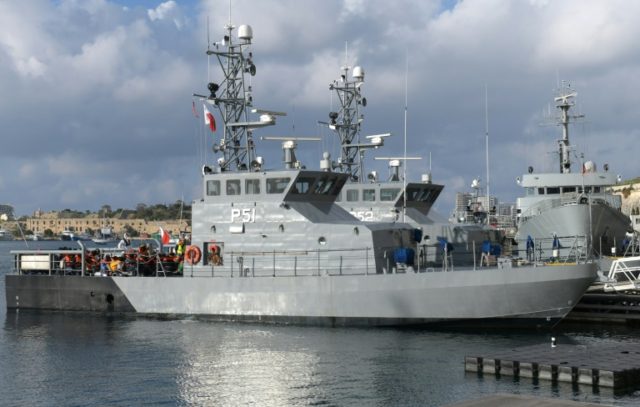 Malta navy rescues 370 migrants from Mediterranean