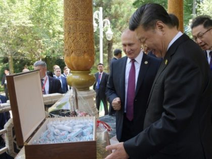 'Good gifts': Putin presents Xi with birthday ice cream