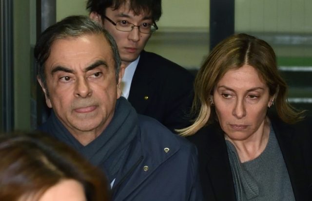 Wife of ex-Nissan boss Ghosn seeks Trump help